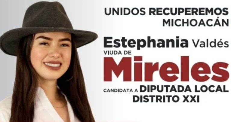 “Viuda de Mireles” se lanza como candidata de Morena  a una diputación con apellido y sombrero de su esposo