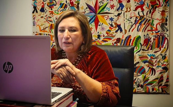Parece que en Palacio Nacional están en campaña, a AMLO se le olvida que es presidente y habla como jefe de Morena: Xóchitl Gálvez