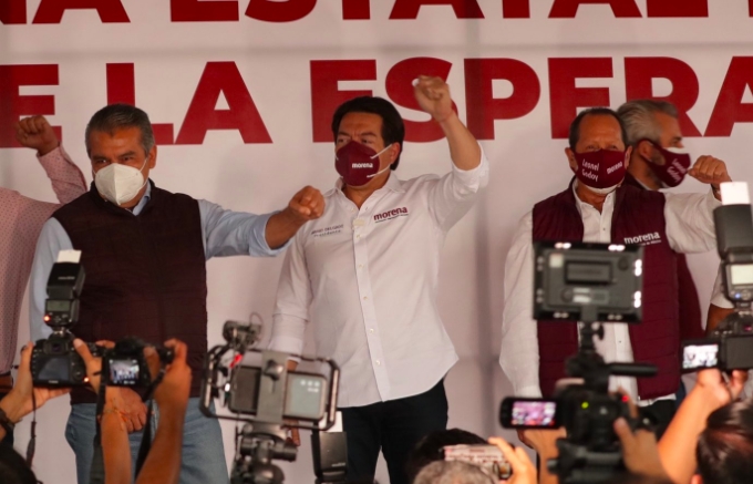 Presume Mario Delgado que mexican@s siguen apoyando a Morena “amor con amor se paga”