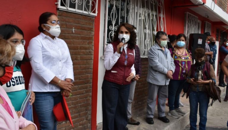 Padierna recorre Tepito y promete un Plan de Desarrollo Integral