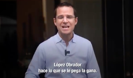 AMLO está enfermo de poder. Quiere todo el control, con Padrón de Usuarios de Telefonía Móvil habrá espionaje masivo: Anaya