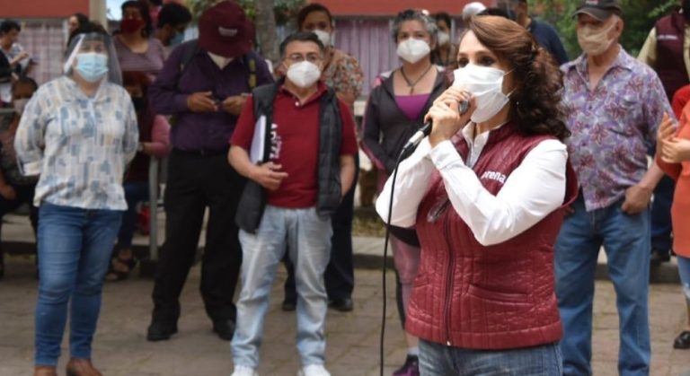 Acusan a Dolores Padierna de presionar a comerciantes para reunir votos a su favor