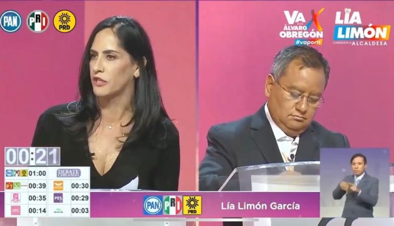 Seguramente en lugar de atender su actividad estaba en el bar La Corbata: Lía Limón a candidato de Morena