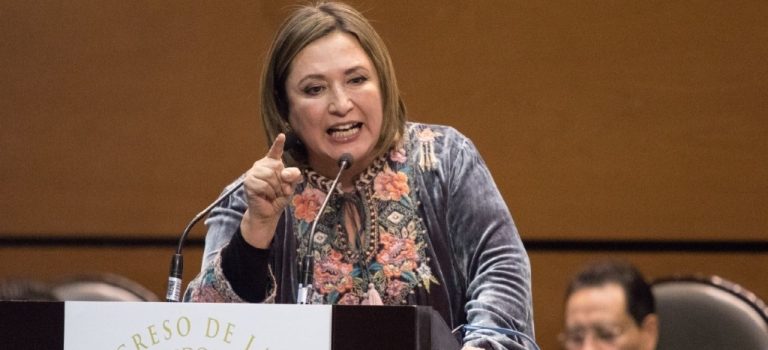 Xóchitl Gálvez pide a Noroña que “deje de ladrar” y se ponga el cubre bocas