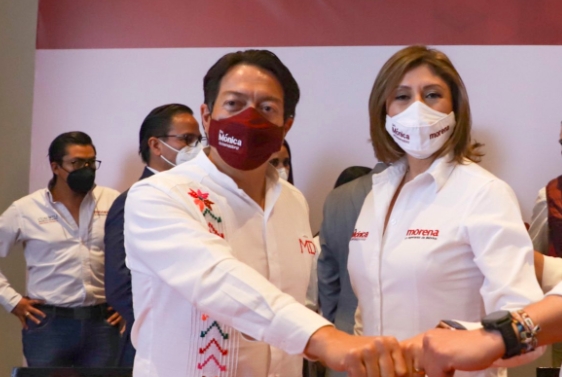 Celebra Mario Delgado que INE no le quitará candidatura a Mónica Rangel “se antepuso la voluntad del pueblo a la mafia de la corrupción”
