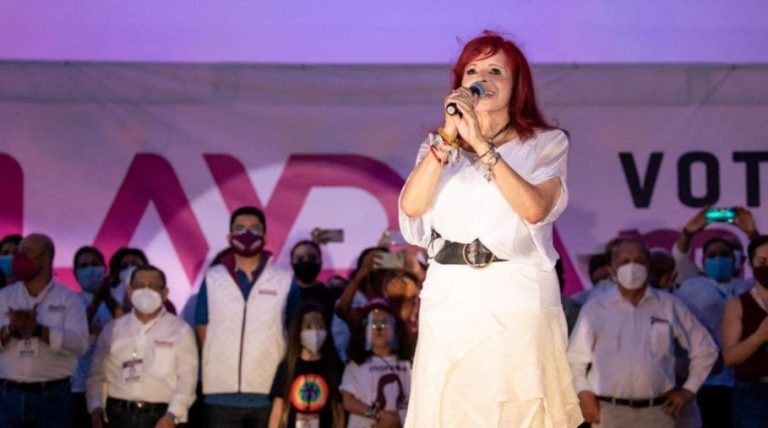 Layda Sansores cierra su campaña en Campeche: ‘¡Ya ganamos todos!’, dice