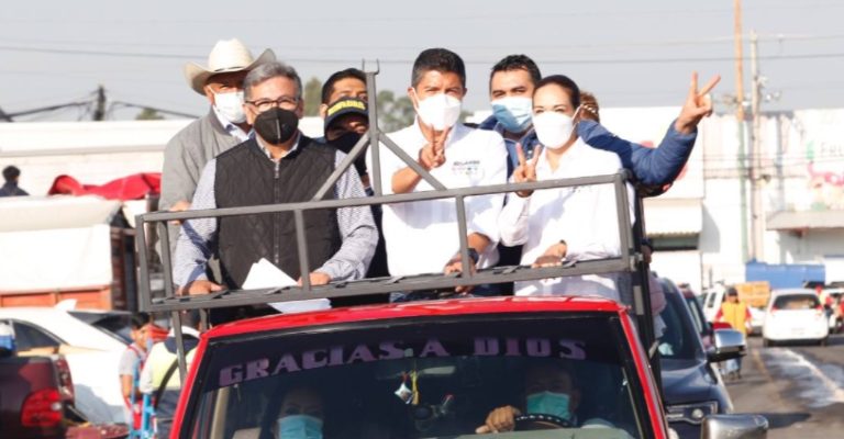 Eduardo Rivera se compromete a coordinarse en materia de seguridad pública con el gobierno estatal