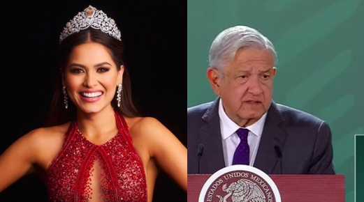 Celebra AMLO que Andrea Meza ganará el Miss Universo “es la más guapa”