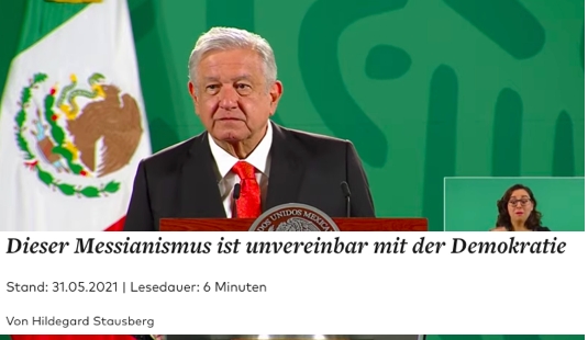 Criticas contra AMLO no cesan, diario alemán Die Welt asegura que “gobierna de manera autocrática”
