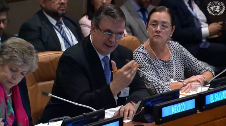 México decide no apoyar declaración de 59 países en la ONU que demandan elecciones libres en Nicaragua