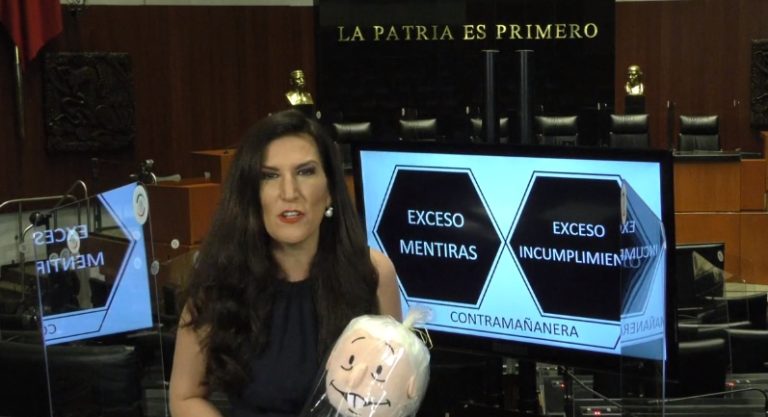 López Obrador vive y come gratis en su Palacio, en su burbuja no entiende la realidad económica: Kenia López Rabadán
