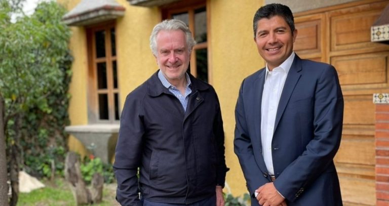 Eduardo Rivera se reúne con Santiago Creel