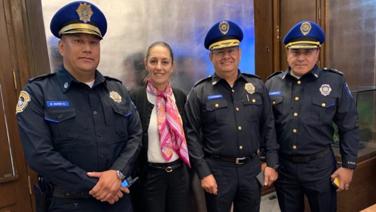 La Ciudad de México tiene la mejor policía de México: asegura Sheinbaum