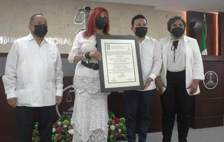 Pese a reconteo, Layda asegura que es la gobernadora electa; “no se confundan”