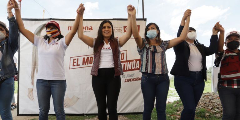 Claudia Rivera solo ha pavimentado 7 nuevas calles en lo que va de 2021