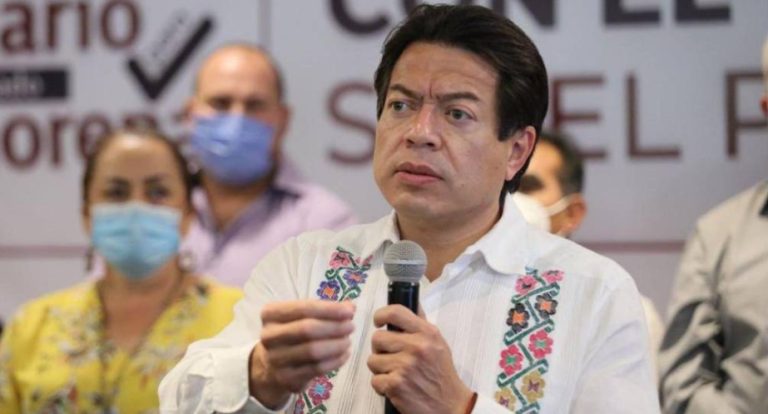 Mario Delgado propone eliminarle veda a AMLO durante el proceso de revocación de mandato