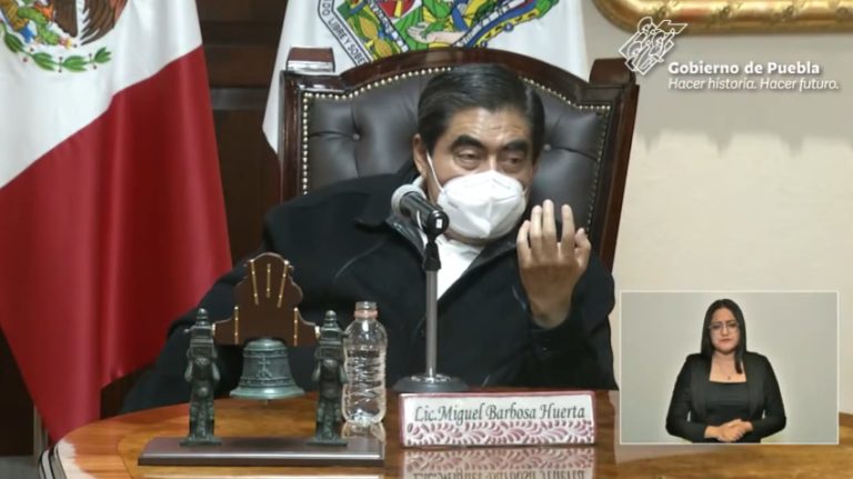Asegura Barbosa que el liderazgo de AMLO es el que está sosteniendo al país en medio de la crisis