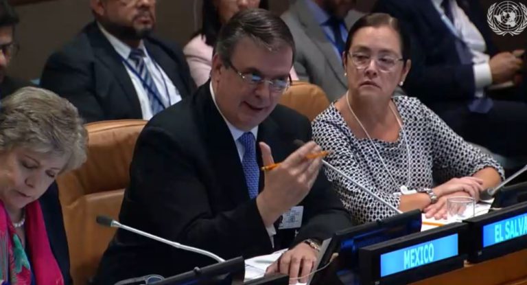 Ante la ONU, México condena violencia en Afganistán; pide garantizar seguridad de civiles