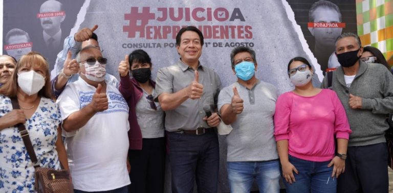 Mario Delgado adelanta que tras la consulta van por la creación del “Tribunal del Pueblo”