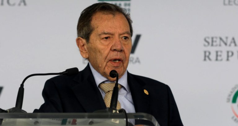 Muñoz Ledo advierte de un “megapresidencialismo” con López Obador; llama a defender las instituciones