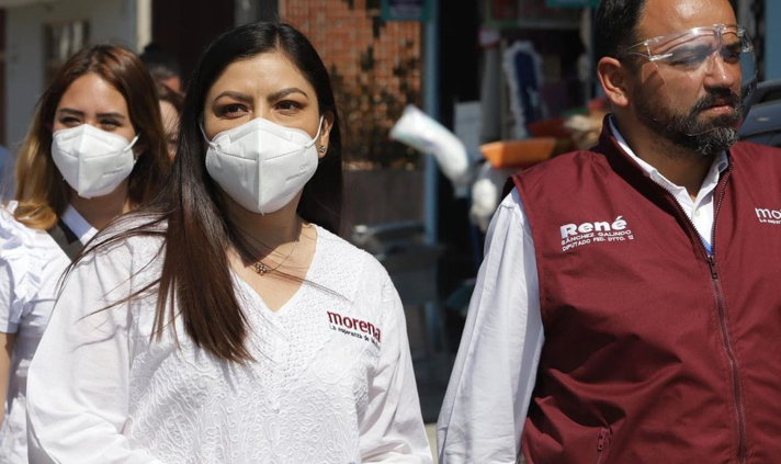 Claudia Rivera no descarta buscar dirigencia de Morena en Puebla