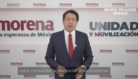 Mario Delgado pide a legisladores reconsiderar la veda informativa para la revocación del mandato, “no se debe restringir a AMLO”