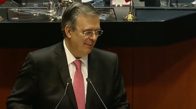 Ebrard presume que el nivel de respeto que tiene México en el exterior es el más alto en su historia