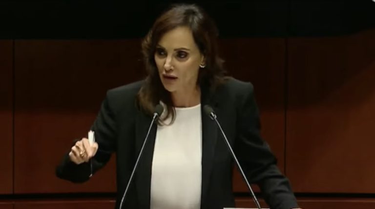 La reunión de seguridad de AMLO en la mañana solo sirve para tomar café: Lilly Téllez en el Senado