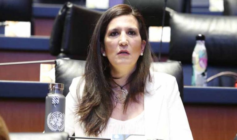 Pide Kenia López Rabadán acciones penales contra Sheinbaum, Ebrard y Delgado tras dictamen de L12