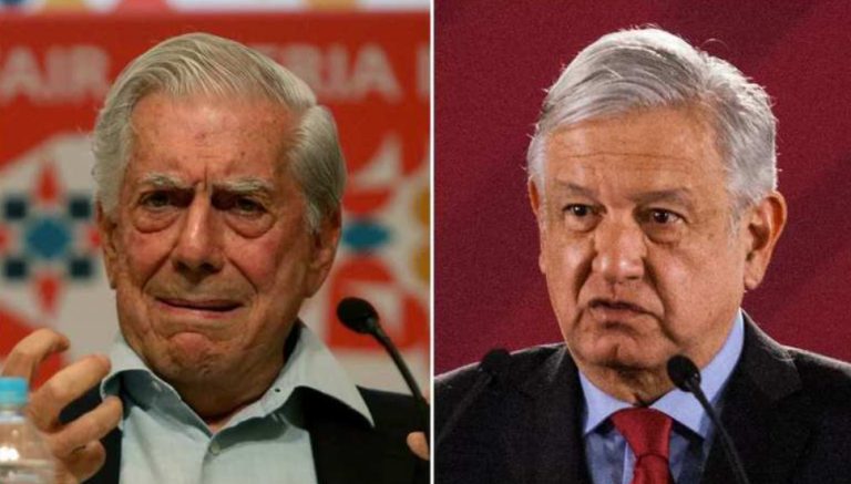 Vargas Llosa manda mensaje a AMLO: “la función de un presidente no es exhibirse”