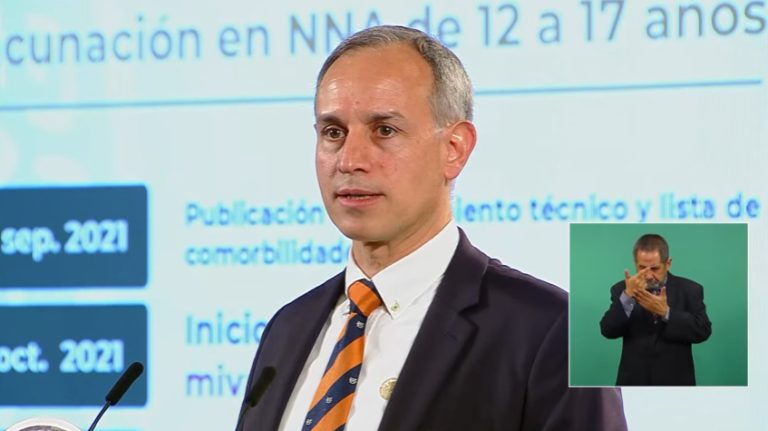 “Hemos presentado apelaciones” a amparos e menores para ser vacunados, revela López-Gatell