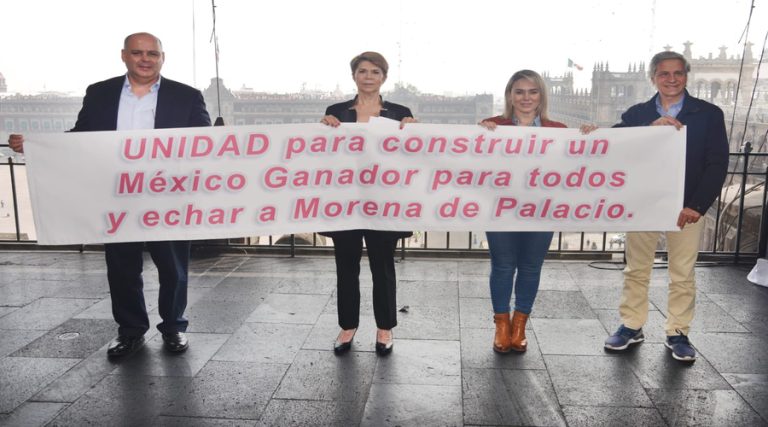 Si por México asegura que se dedicará a “sacar a Morena de Palacio”