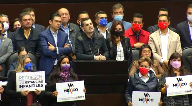 Va por México denuncia que la 4T pide votos para reforma eléctrica a cambio de medicinas