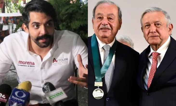Attolini asegura que reunión AMLO-Slim refleja que se acabó la “tranza” de los empresarios