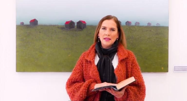 Beatriz Gutiérrez desea un feliz cierre de año recitando un poema de Jaime Sabines