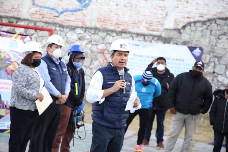 Eduardo Rivera da arranque a programa de rehabilitación de parques y espacios deportivos