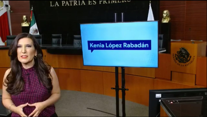 Kenia López Rabadán advierte que la 4T se está haciendo millonaria con la migración