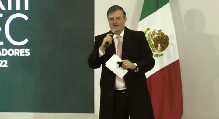 Ebrard asegura que este año se trabajará en resolver desabasto de medicamentos y violencia