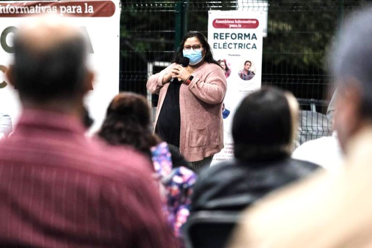 Citlalli Hernández asegura que la esencia de la reforma eléctrica es defender los intereses de la Nación