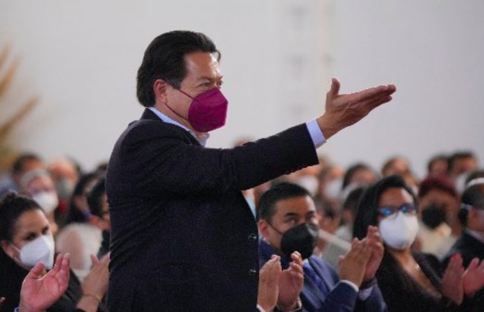 Mario Delgado presume que Morena se está fortaleciendo mientras la oposición se está ‘desfondando’