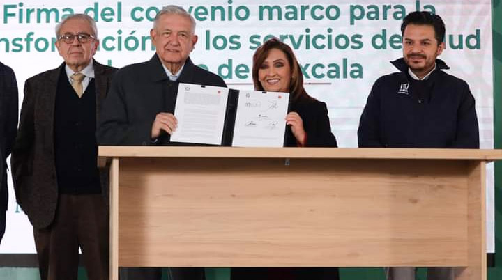 AMLO anuncia convenio de salud con Nayarit sin límite presupuestal