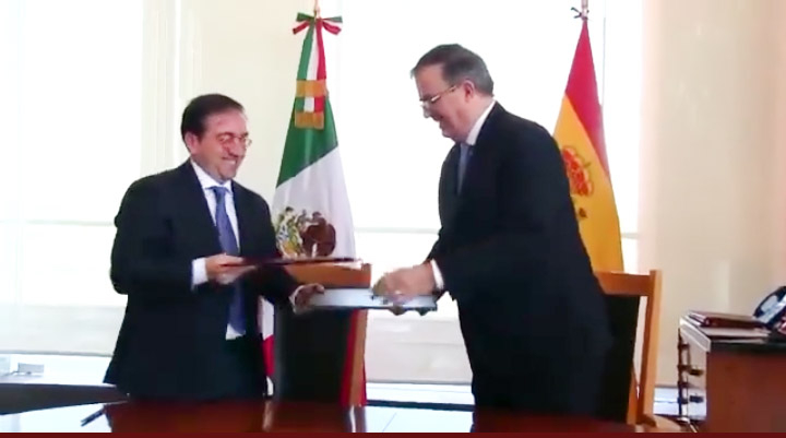 Ebrard asegura que México y España tienen un futuro promisorio en sus relaciones