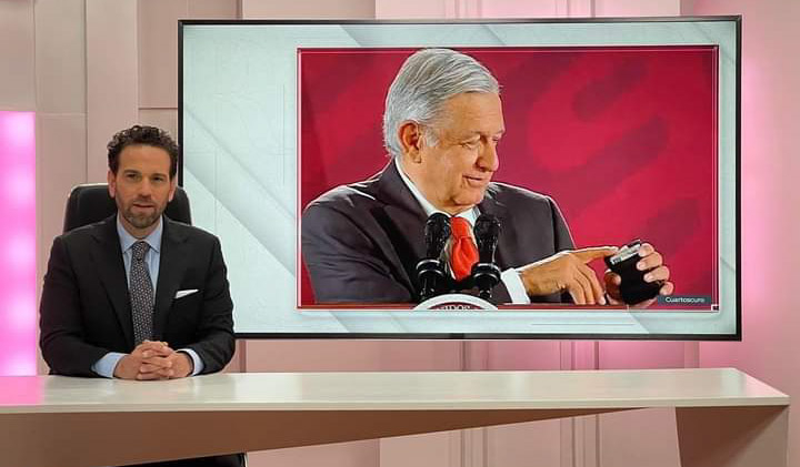 Loret advierte que respuesta de AMLO al parlamento europeo refleja su desesperación