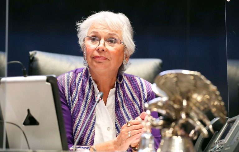 Olga Sánchez Cordero alerta de trata de niñas y niños en México
