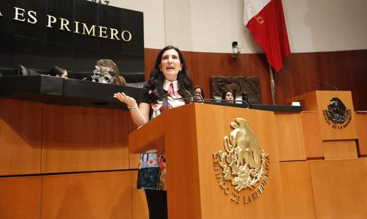 Kenia López Rabadán promete que Morena va a perder CDMX en 2024