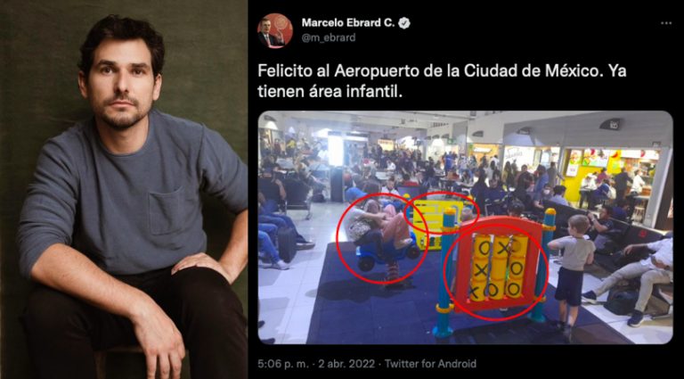 “Que tristeza los estándares en este gobierno”: Alan Estrada sobre nueva área infantil en el AICM
