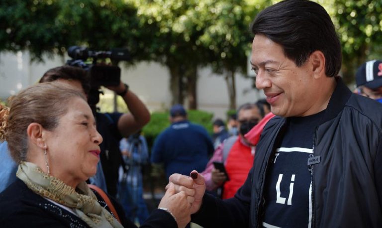 Mario Delgado asegura que el fin de la 4T es entregarle todo el poder al pueblo