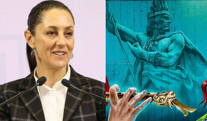 Sheinbaum presume nuevo mural y exclama: “como hemos transformado la ciudad”