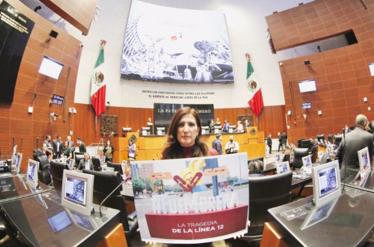 Kenia López Rabadán solicita juicio político contra Claudia Sheinbaum por colapso de la Línea 12