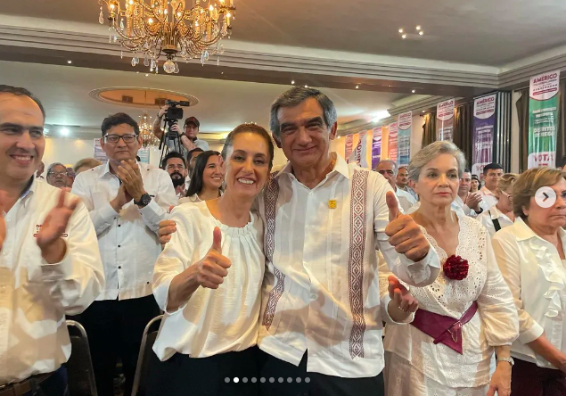 Sheinbaum presume que México está listo para que una mujer sea Presidenta de la República
